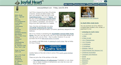 Desktop Screenshot of joyfulheart.com